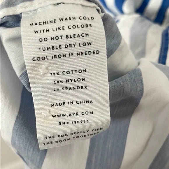 AYR The Deep End Button Down Shirt size Small - Picture 6 of 9